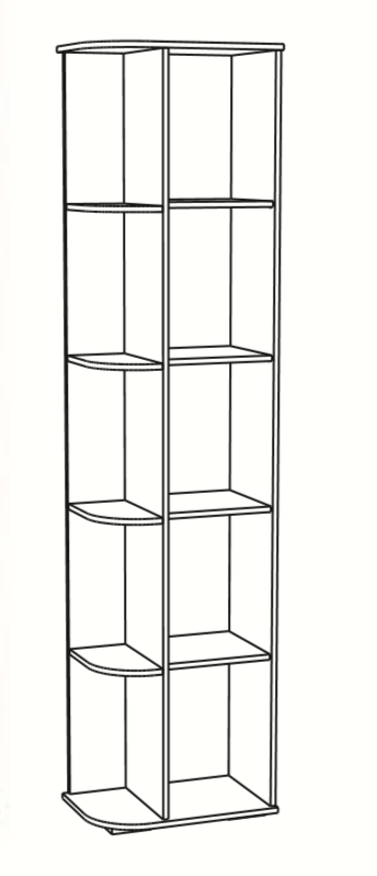 Шкаф торцевой Ричард РШ-27